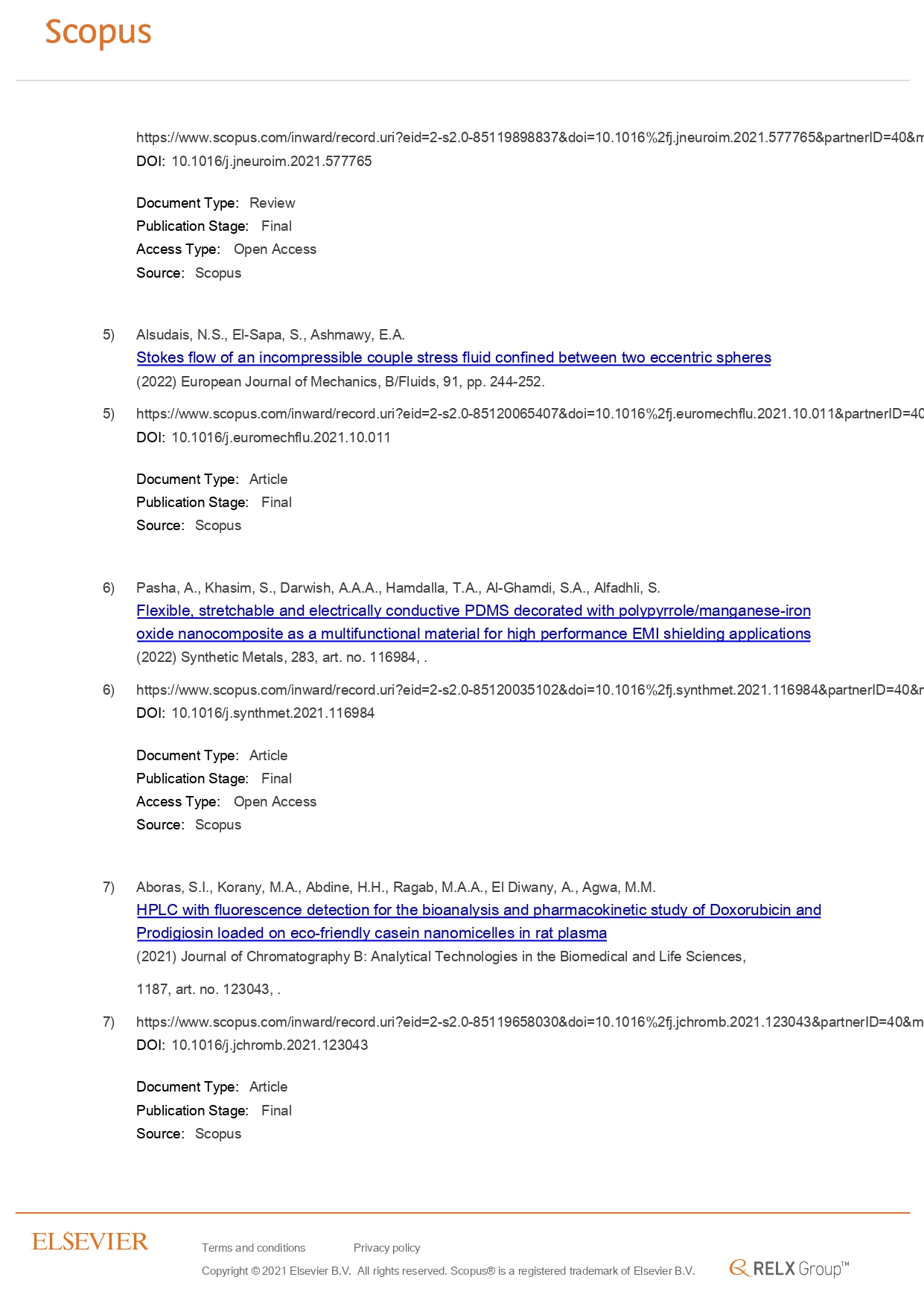 31 AlexU Publication in Scopus 7 December 2021 page 0002