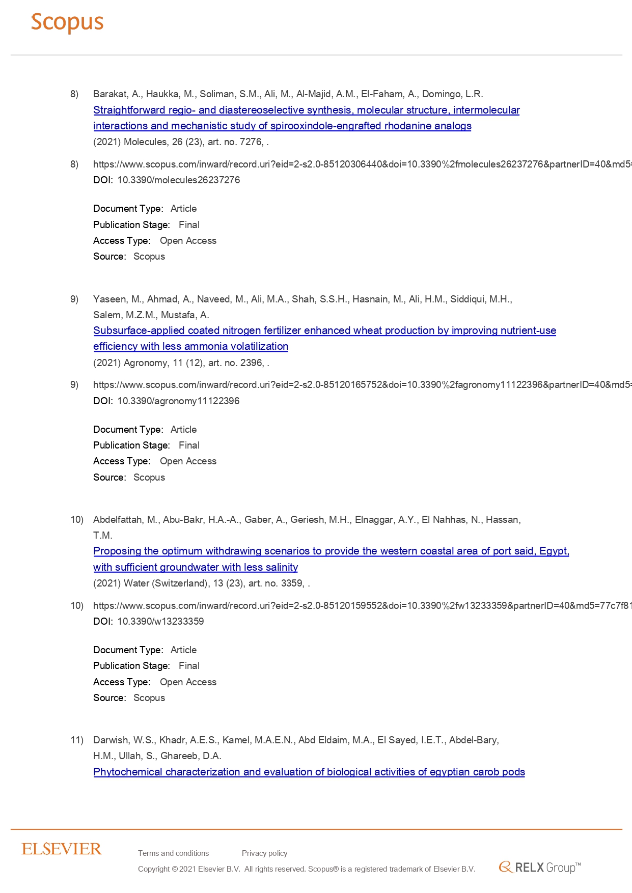 31 AlexU Publication in Scopus 7 December 2021 page 0003