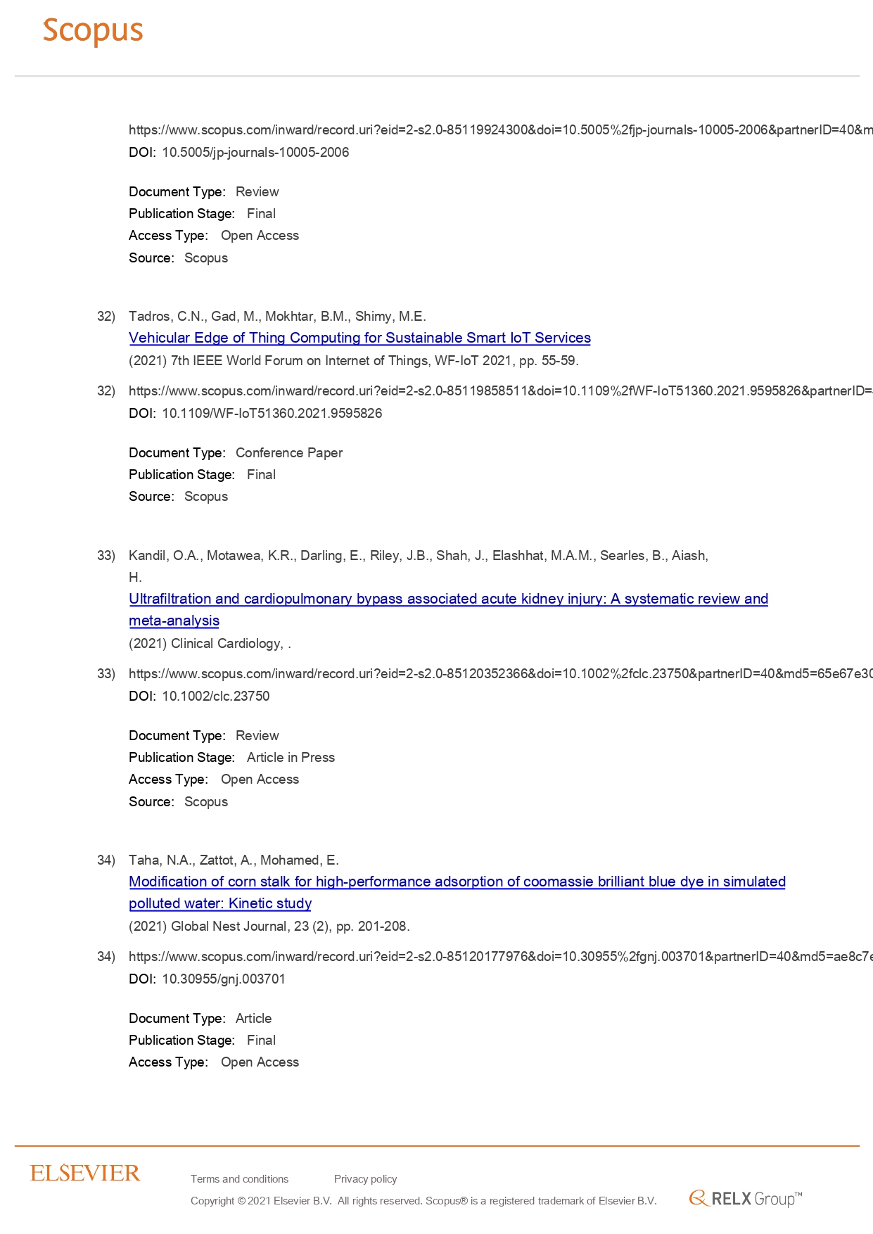 31 AlexU Publication in Scopus 7 December 2021 page 0010
