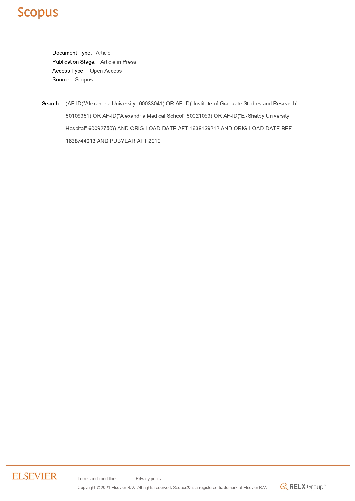 31 AlexU Publication in Scopus 7 December 2021 page 0016