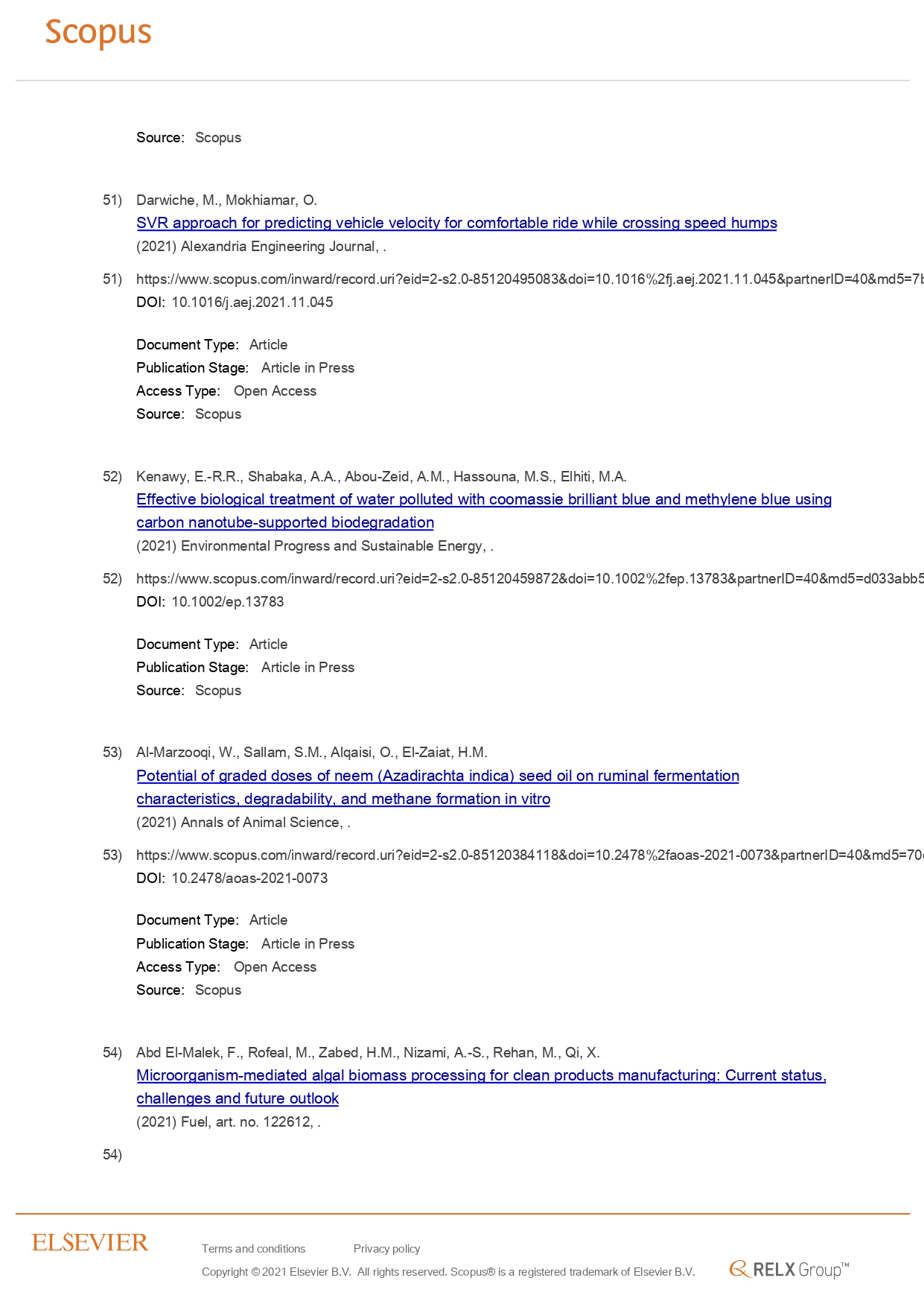 32 AlexU Publication in Scopus 13 December 2021 page 0015