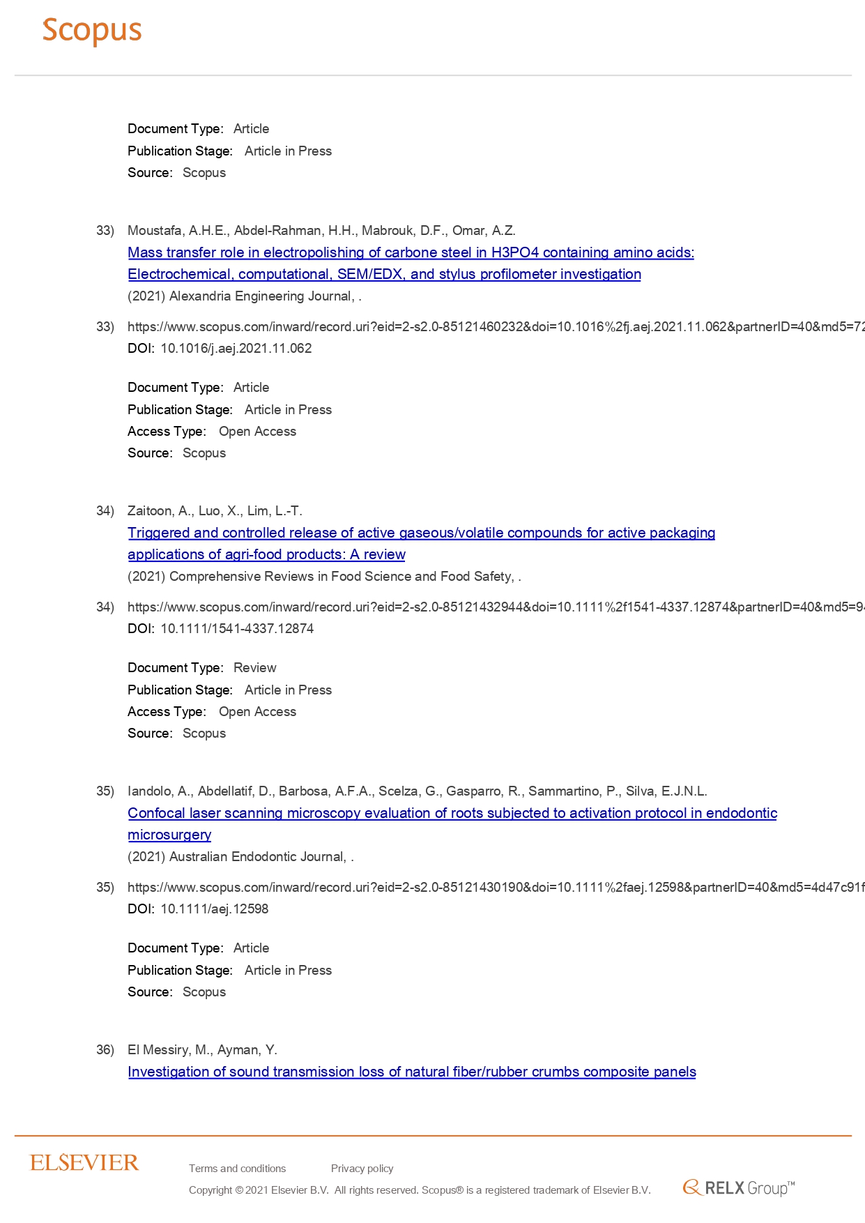 34 AlexU Publication in Scopus 27 December 2021 page 0010