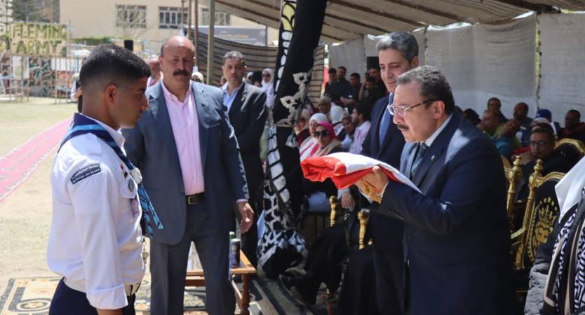 جامعة الإسكندرية تفتتح فعاليات المهرجان الكشفي الـ45 والدورة الإرشادية الـ17 بكلية الهندسة